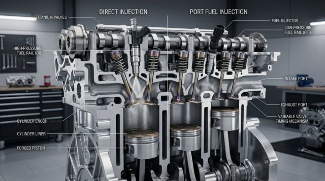 Direct vs Port Injection: 2026 Engine Guide & Cost Analysis
