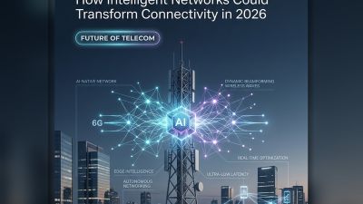 AI‑Native Telecom Networks Explained: How India’s 6G Could Transform 2026