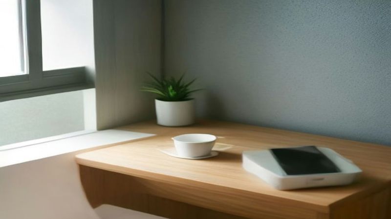 Ultra-slim flagship smartphone resting on desk displaying battery settings with 8000 mAh capacity and 48-hour endurance next to 120W fast charger