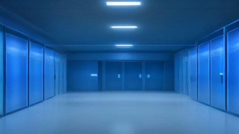 High-density sovereign AI server cluster architecture with liquid-cooled GPU nodes inside an enterprise Indian data center