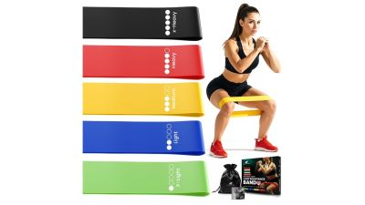 Best Resistance Loop Bands Set of 5 Review 2026 – Home Gym, Yoga & Glute Training