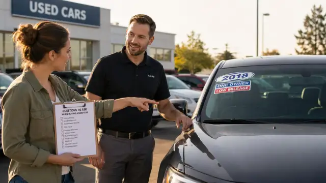 Questions to Ask When Buying a Used Car: The Complete Checklist