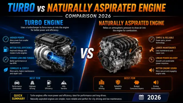 Turbo vs Naturally Aspirated Engine: Pros, Cons & Which Is Better?